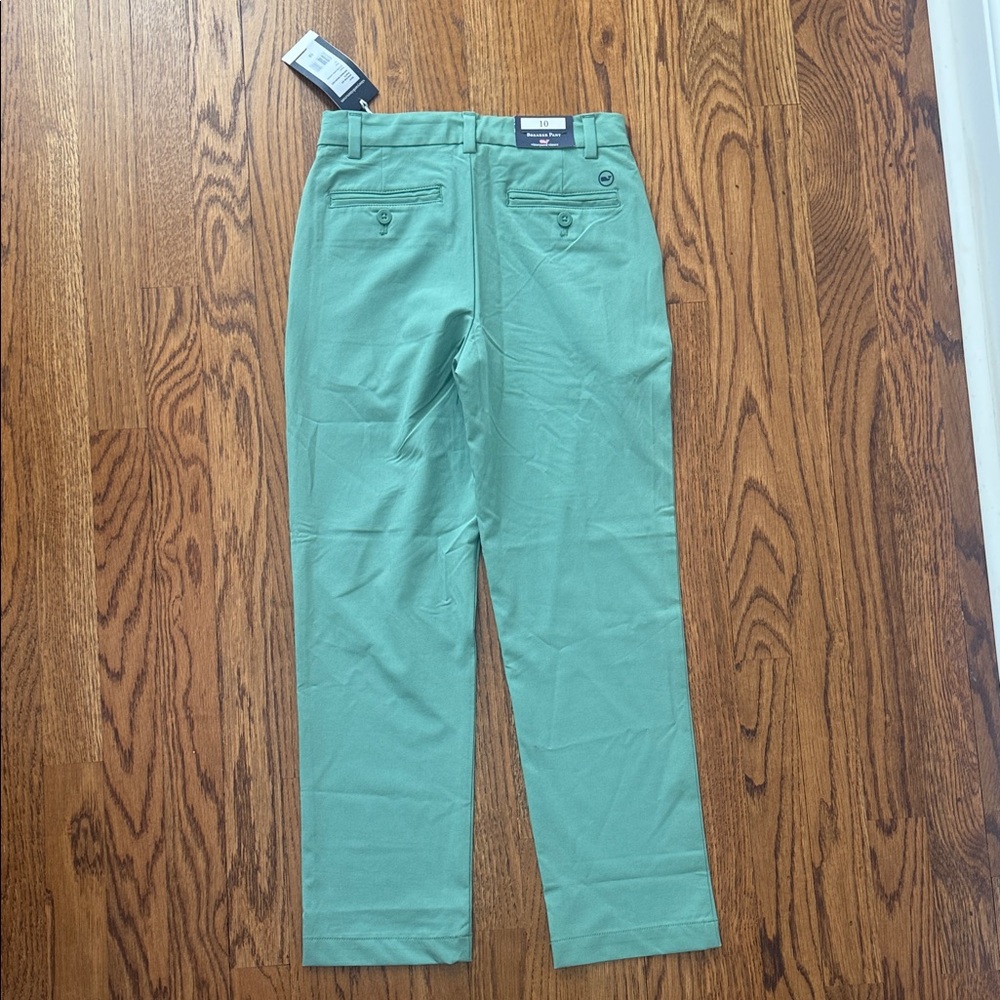 Vineyard Vines Kids Green Chinos